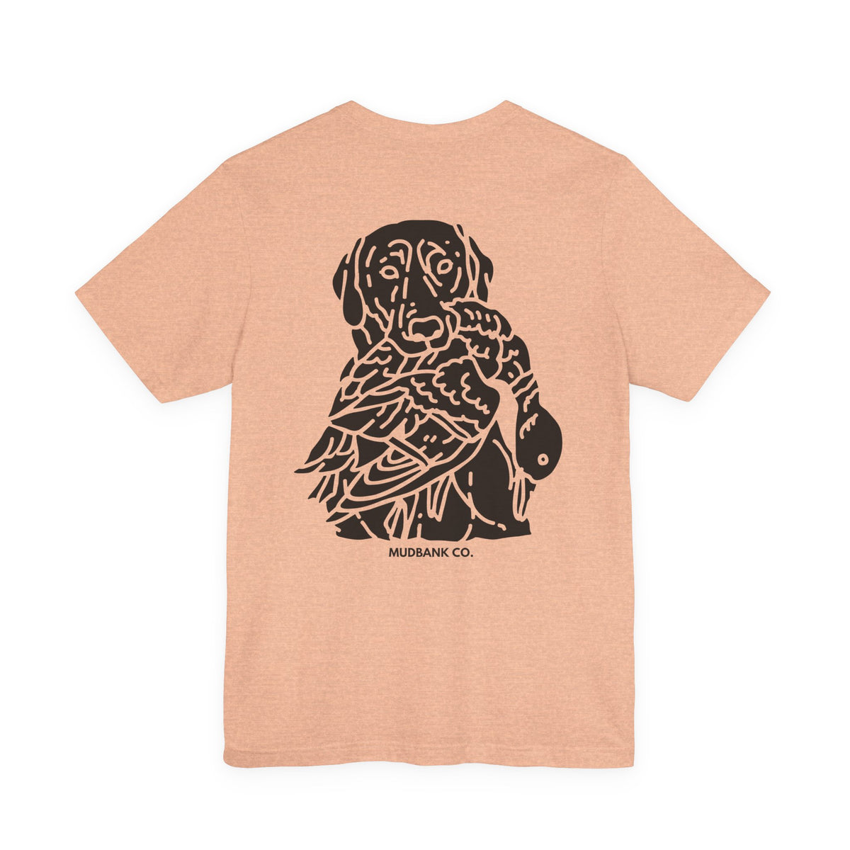 Mudbank Co. Hunting Dog T-Shirt | Duck Dog Graphic Tee | Southern Hunting & Outdoors Shirt | Bella Canvas