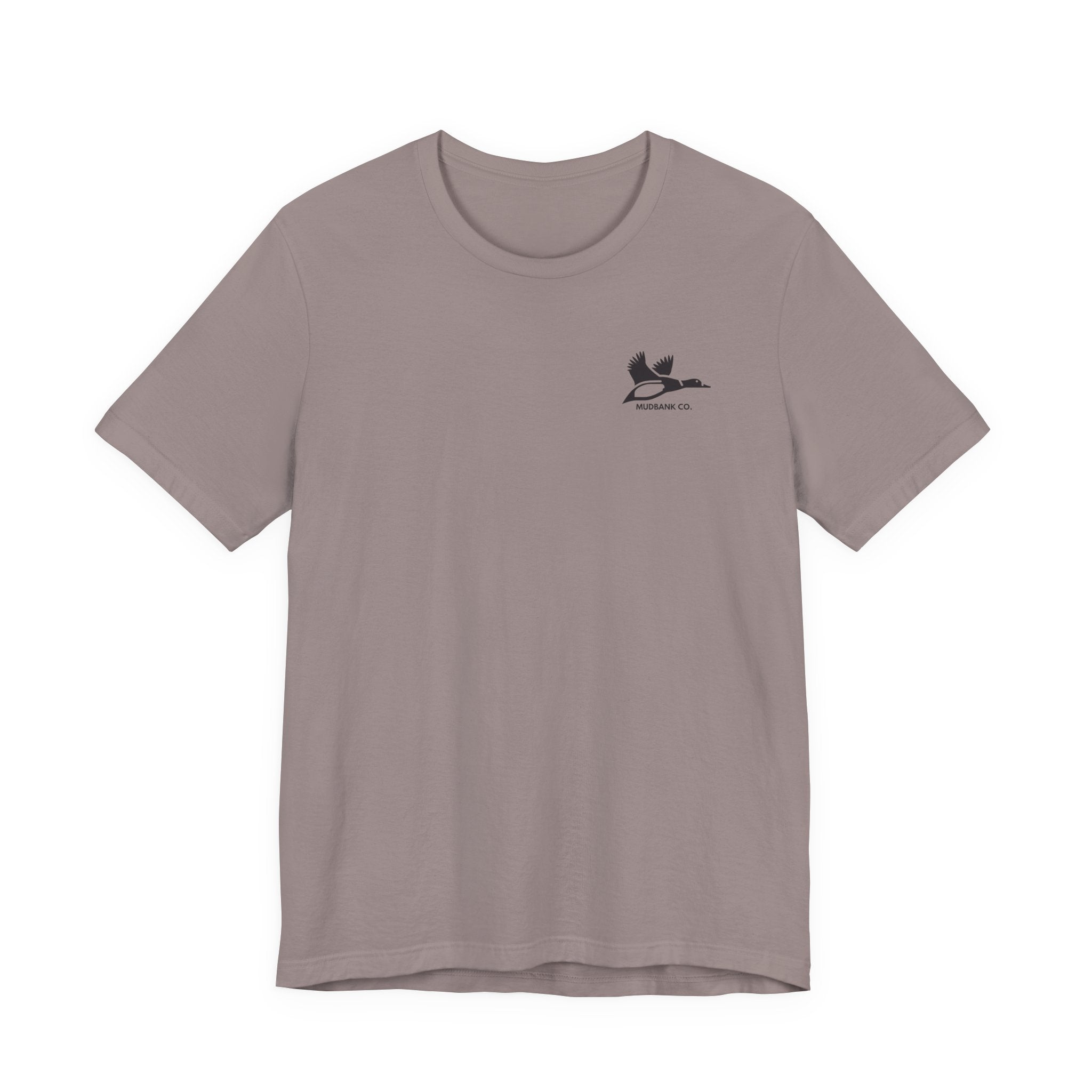 Mudbank Co. Pointing Dog T-Shirt | Bird Dog Hunting Tee | Southern Outdoors Lifestyle | Bella Canvas Unisex