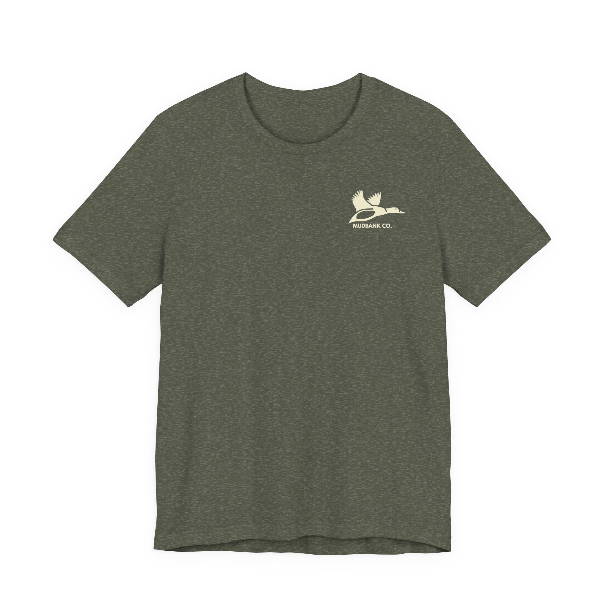 Idle Speed Only T-Shirt | Mudbank Co. Boat Graphic Tee | Southern Water Life Shirt | Bella Canvas Unisex