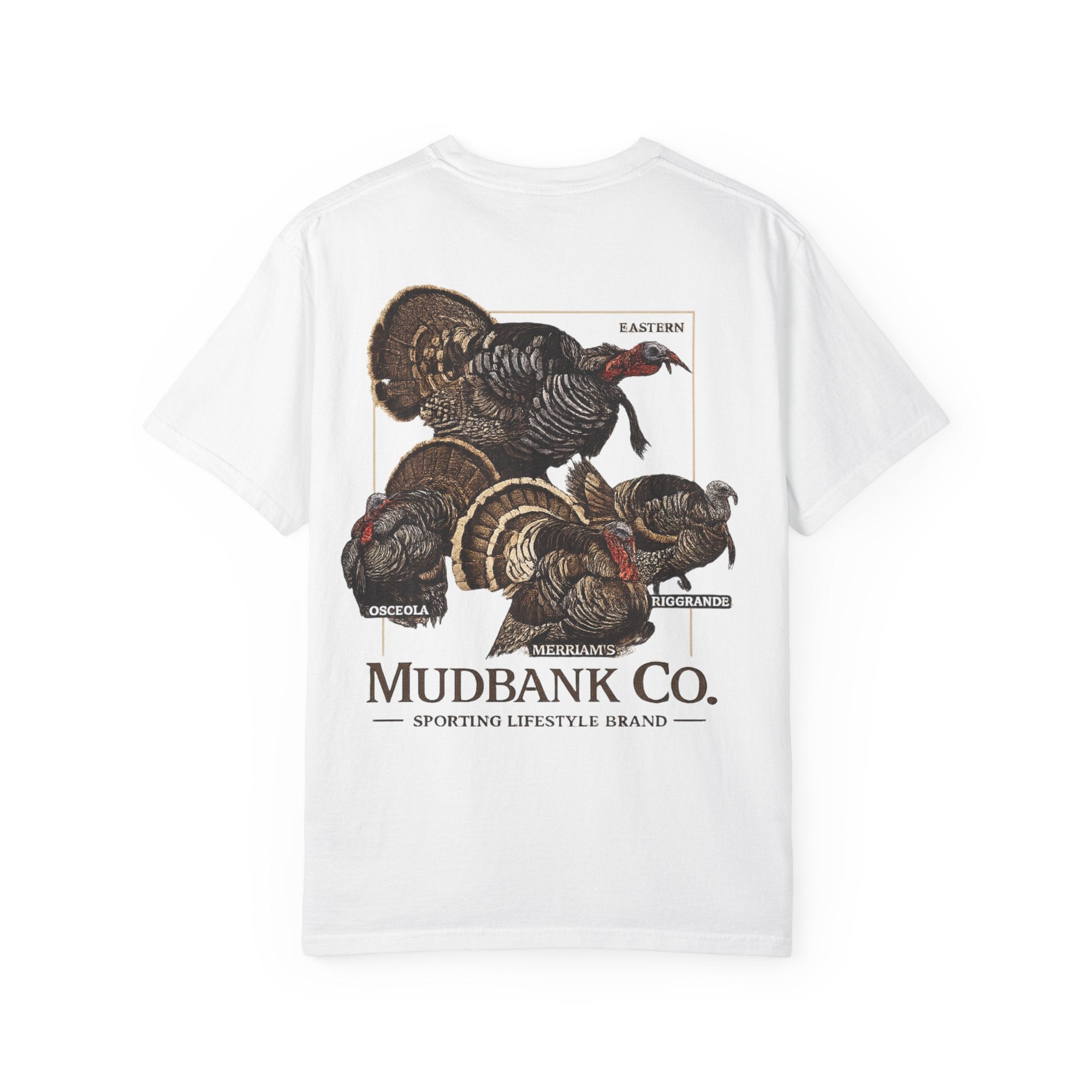 Mudbank Co. Turkey T-Shirt — Vintage Sporting Turkey Hunting Tee