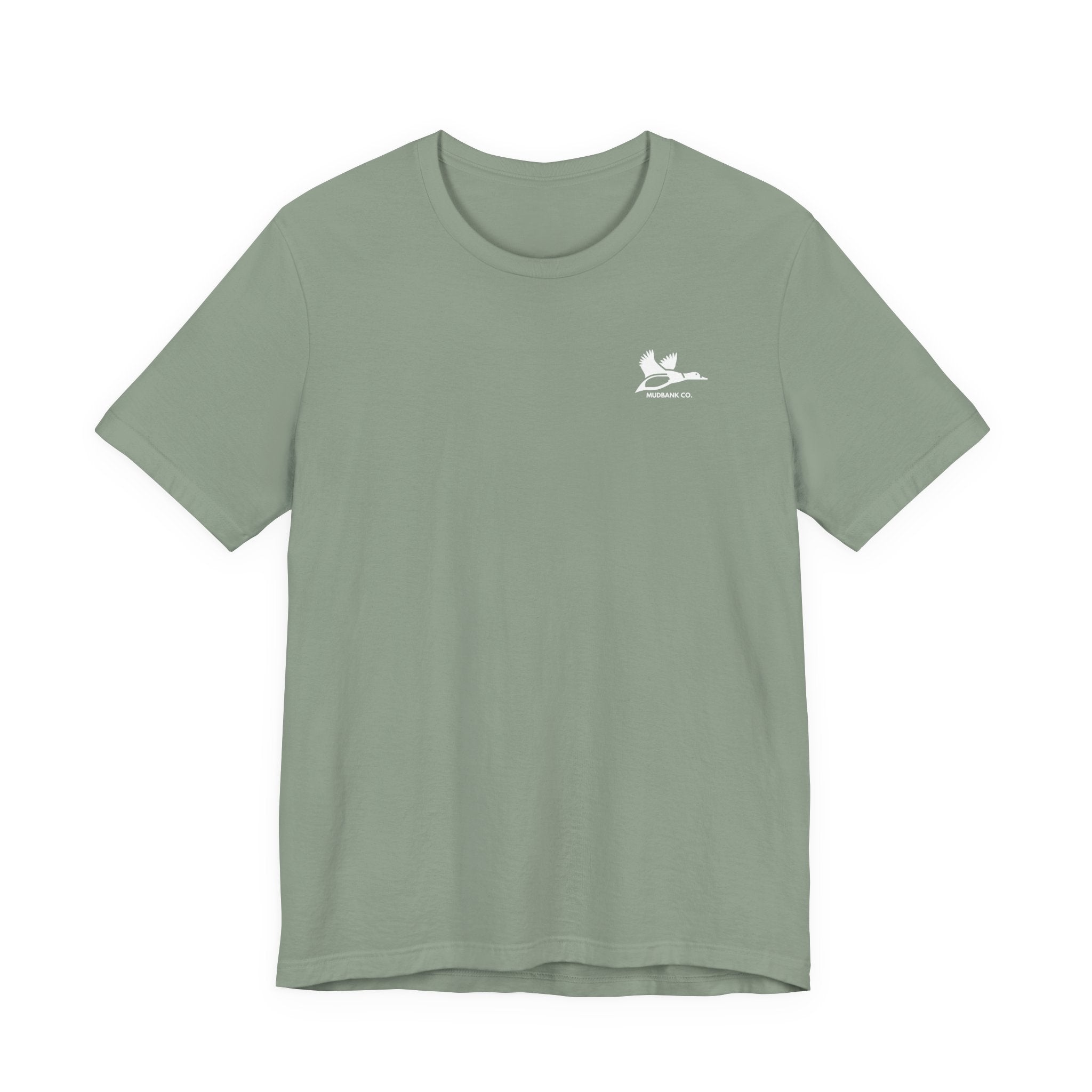 Mudbank Co. Antler Logo T-Shirt | Southern Outdoors Graphic Tee | Hunting & Country Lifestyle | Bella Canvas Unisex