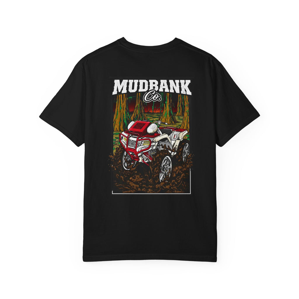 ATV Mudbike Graphic T-Shirt — "Mudbank Co." Off-Road Adventure Tee