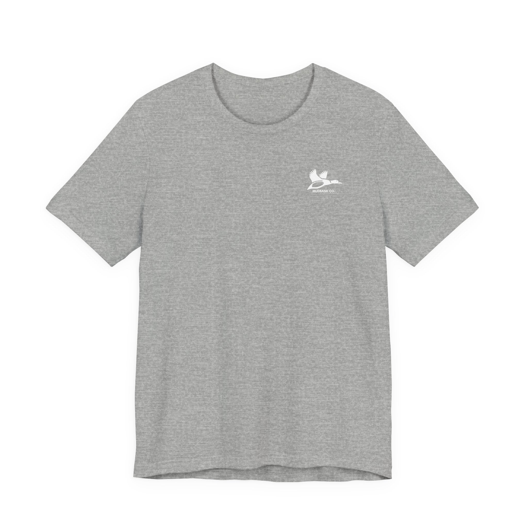 Mudbank Co. Antler Logo T-Shirt | Southern Outdoors Graphic Tee | Hunting & Country Lifestyle | Bella Canvas Unisex
