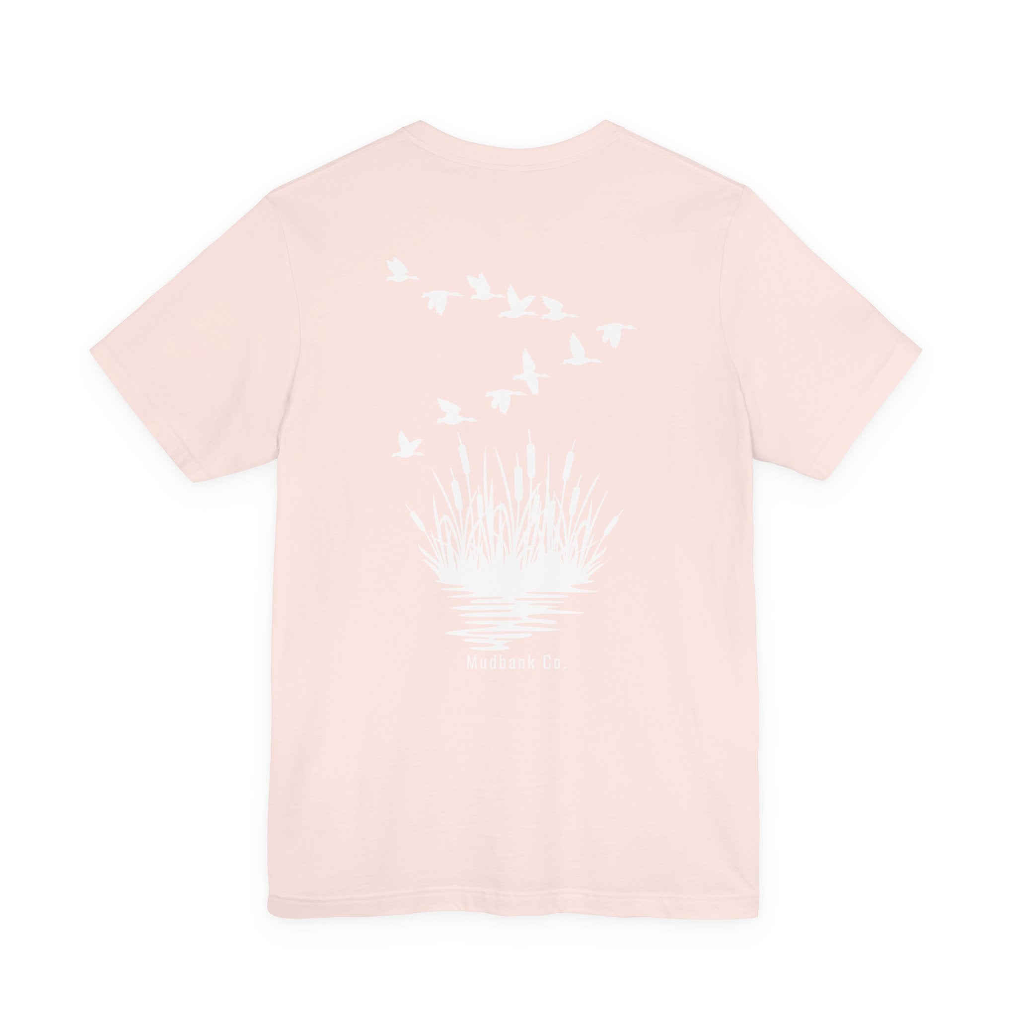Mudbank Co. Duck Hunt Graphic Tee – Outdoor Marsh Scene Back Print Shirt