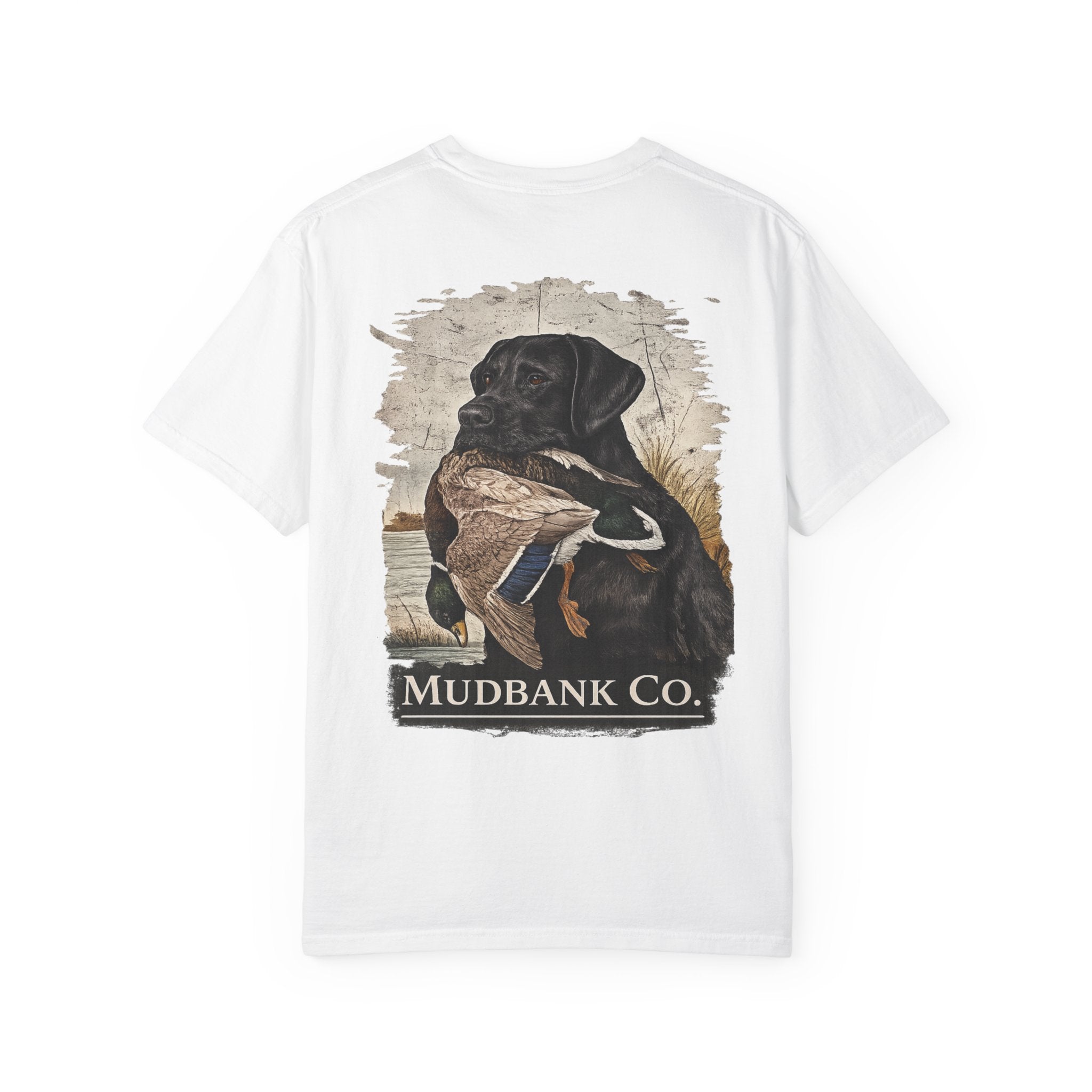 Mudbank Co. Black Lab & Duck Graphic T-Shirt