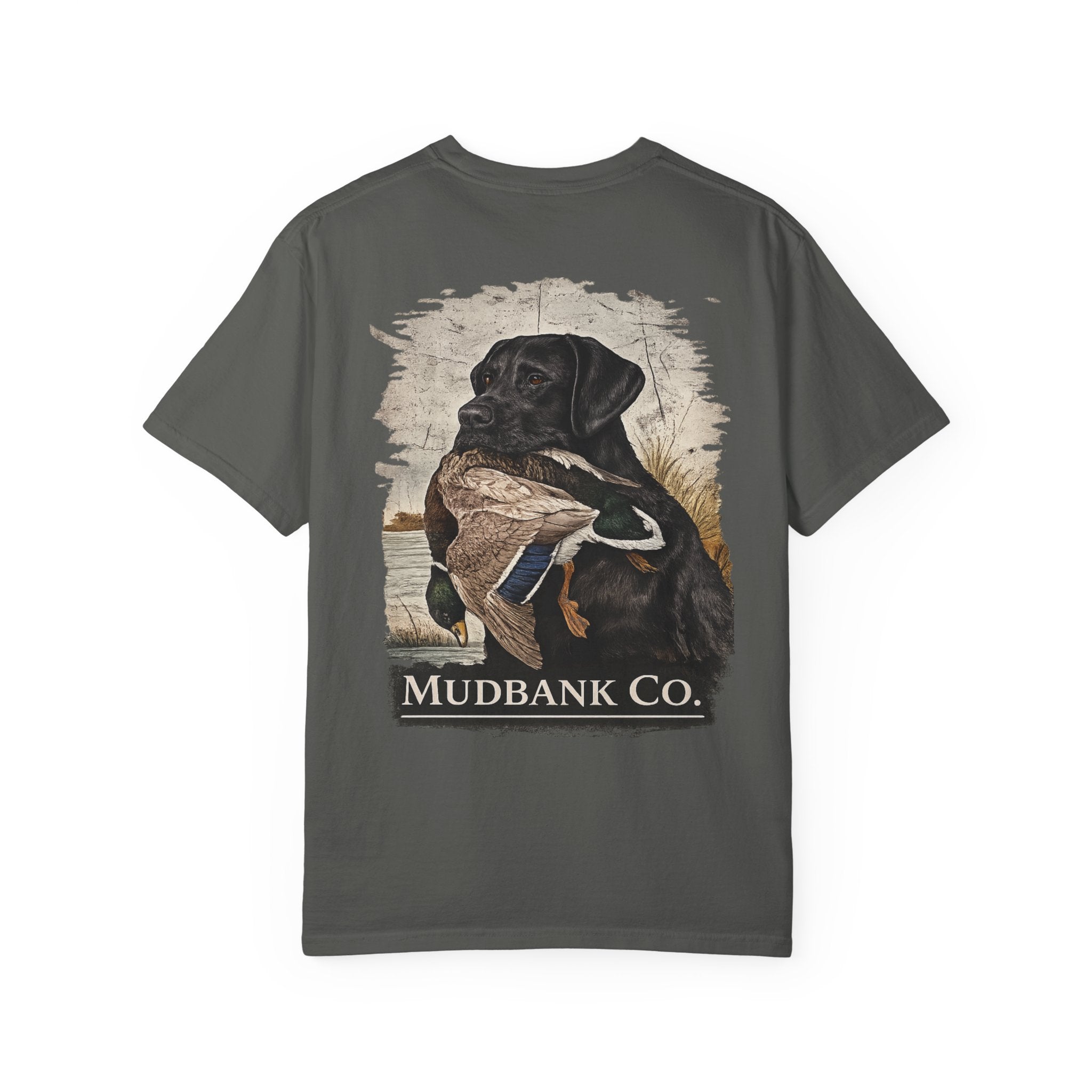 Mudbank Co. Black Lab & Duck Graphic T-Shirt