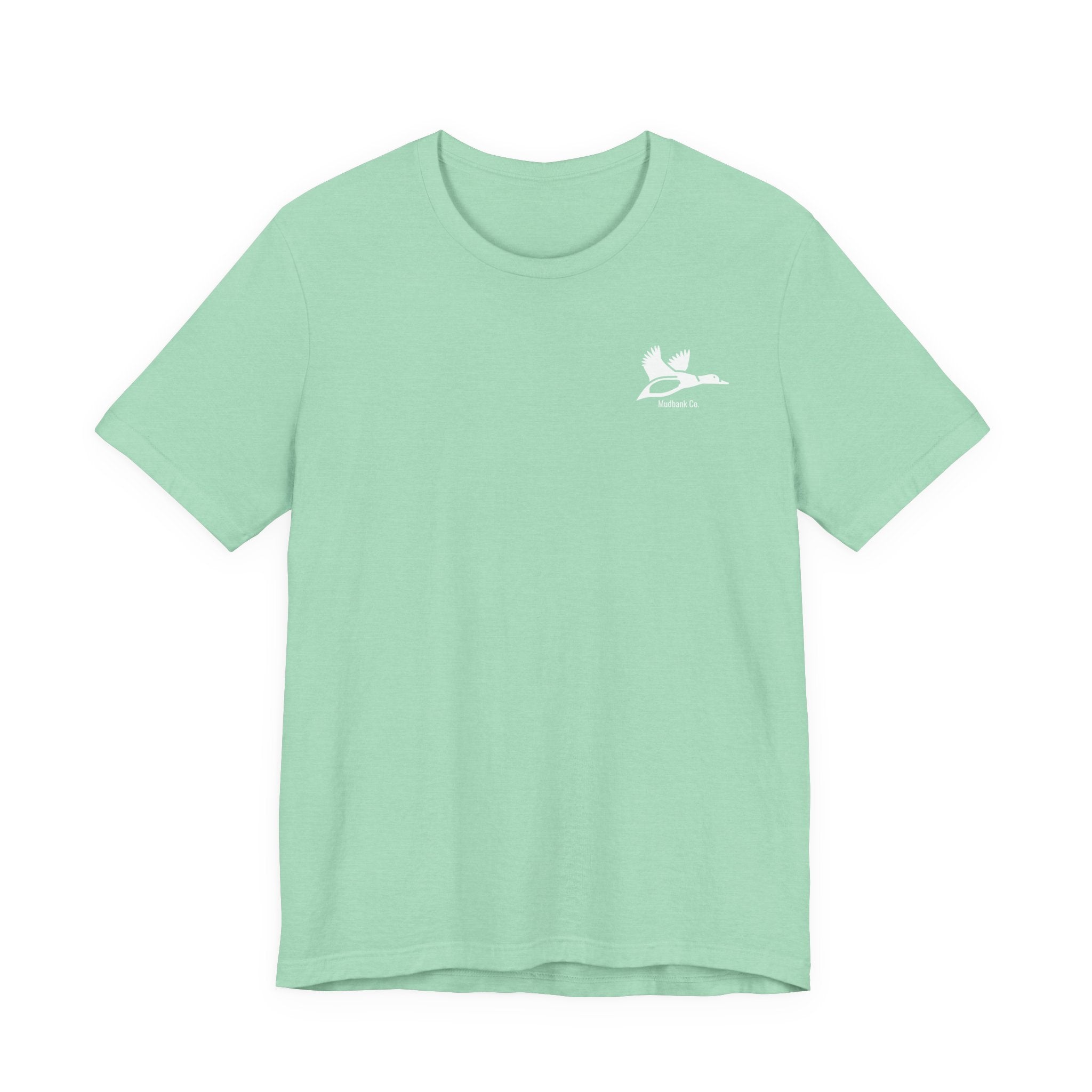 Mudbank Co. Duck Hunt Graphic Tee – Outdoor Marsh Scene Back Print Shirt