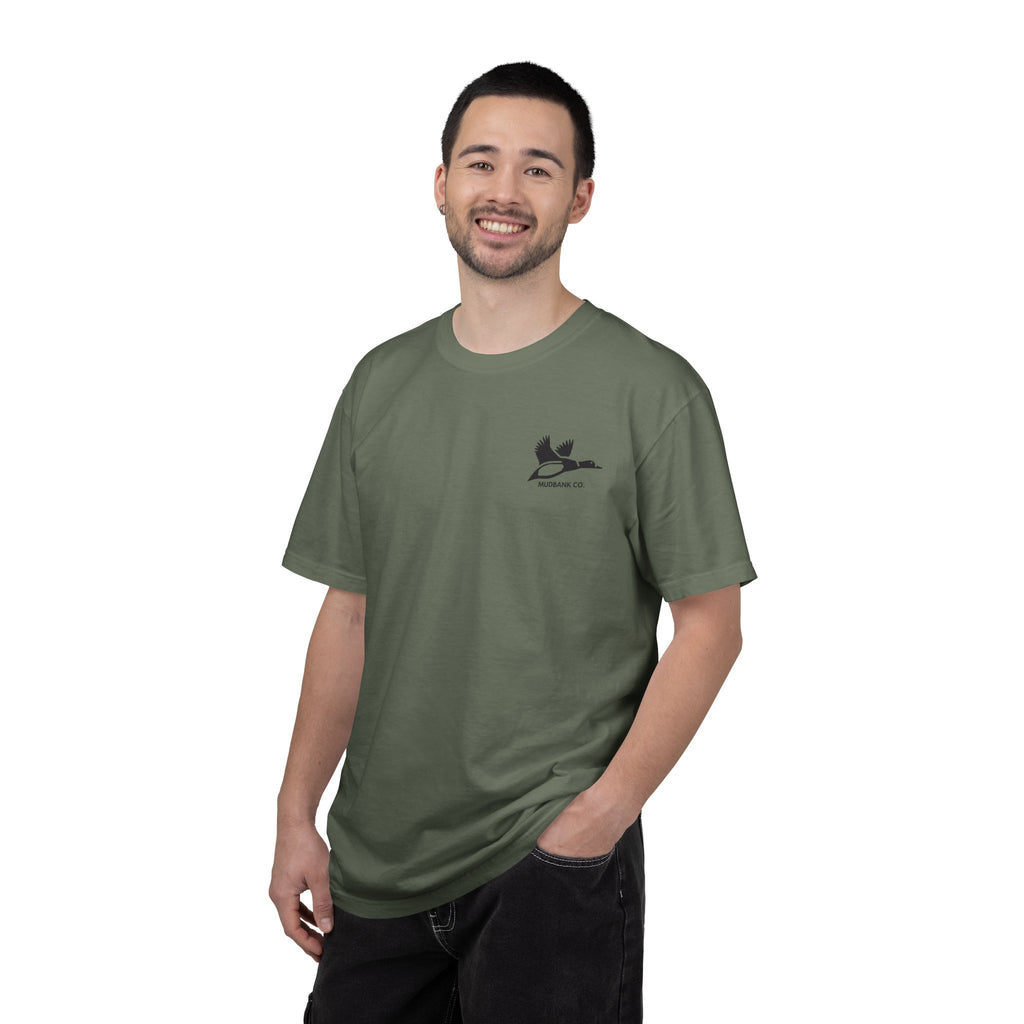ATV Mudbike Graphic T-Shirt — "Mudbank Co." Off-Road Adventure Tee