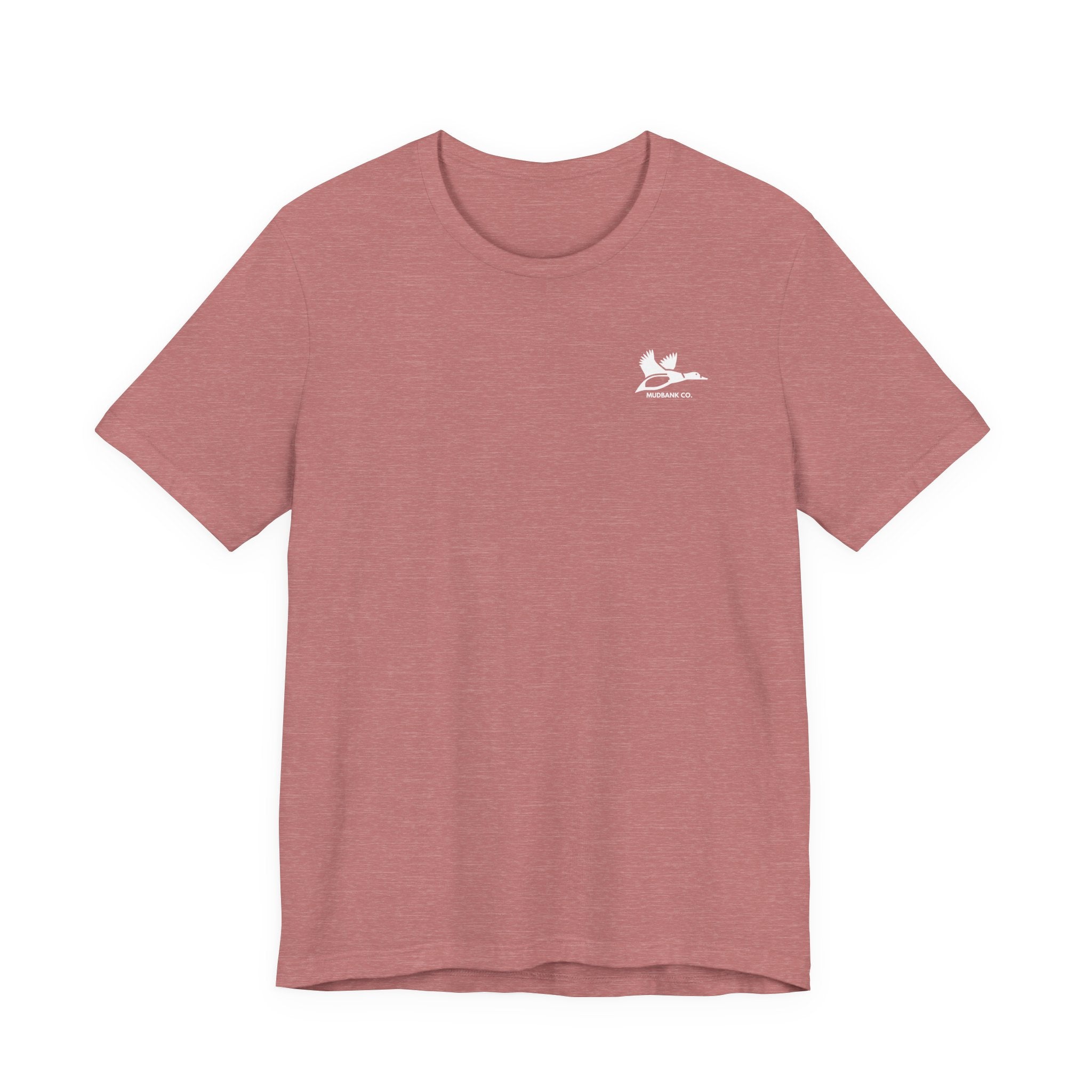 Mudbank Co. Antler Logo T-Shirt | Southern Outdoors Graphic Tee | Hunting & Country Lifestyle | Bella Canvas Unisex