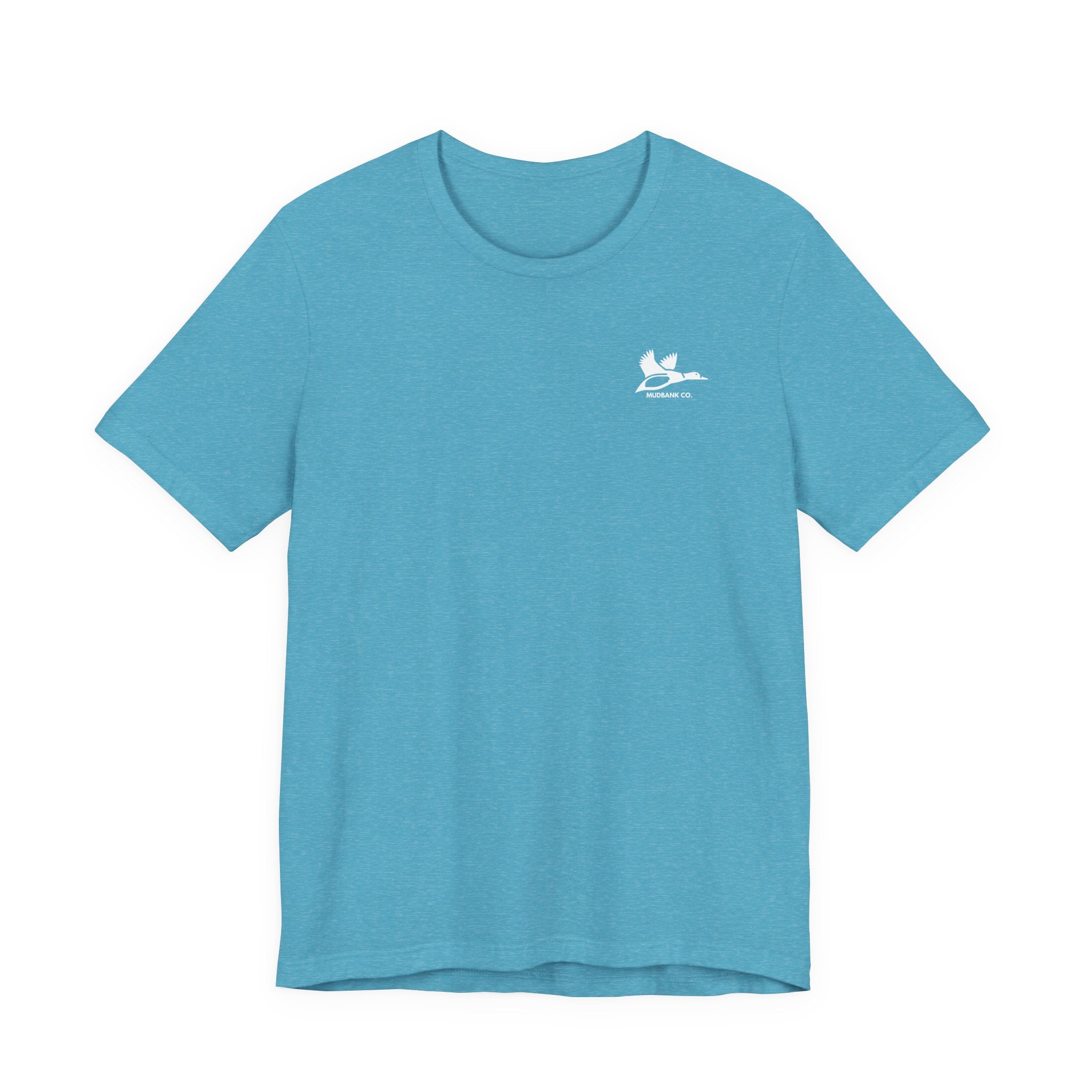Mudbank Co. Antler Logo T-Shirt | Southern Outdoors Graphic Tee | Hunting & Country Lifestyle | Bella Canvas Unisex
