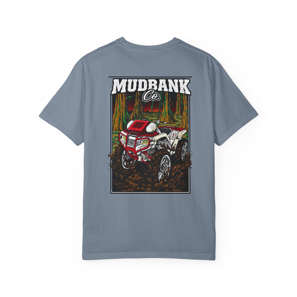 ATV Mudbike Graphic T-Shirt — "Mudbank Co." Off-Road Adventure Tee