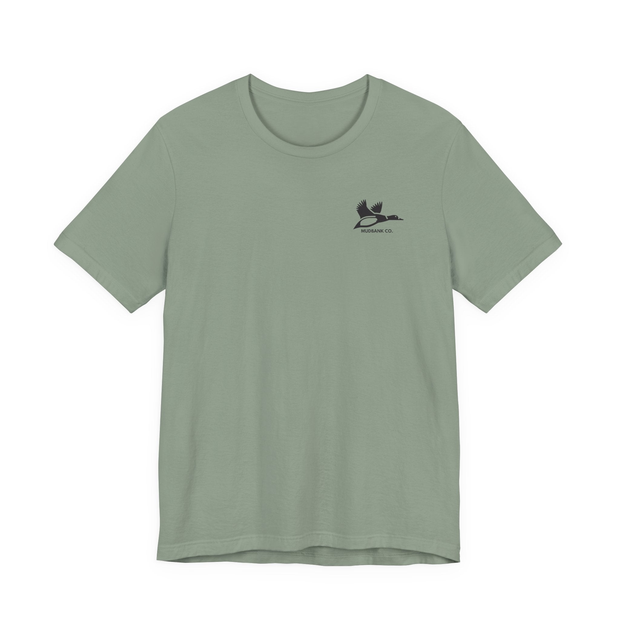 Mudbank Co. Pointing Dog T-Shirt | Bird Dog Hunting Tee | Southern Outdoors Lifestyle | Bella Canvas Unisex