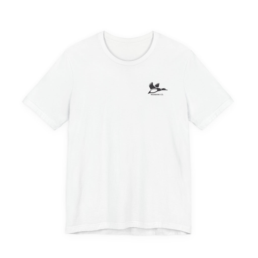 Mudbank Co. Antler Logo T-Shirt | Southern Outdoors Graphic Tee | Hunting & Country Lifestyle | Bella Canvas Unisex