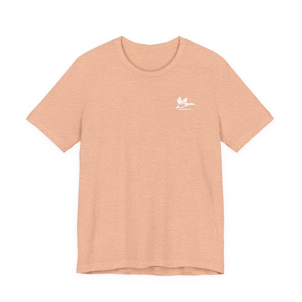Mudbank Co. Antler Logo T-Shirt | Southern Outdoors Graphic Tee | Hunting & Country Lifestyle | Bella Canvas Unisex