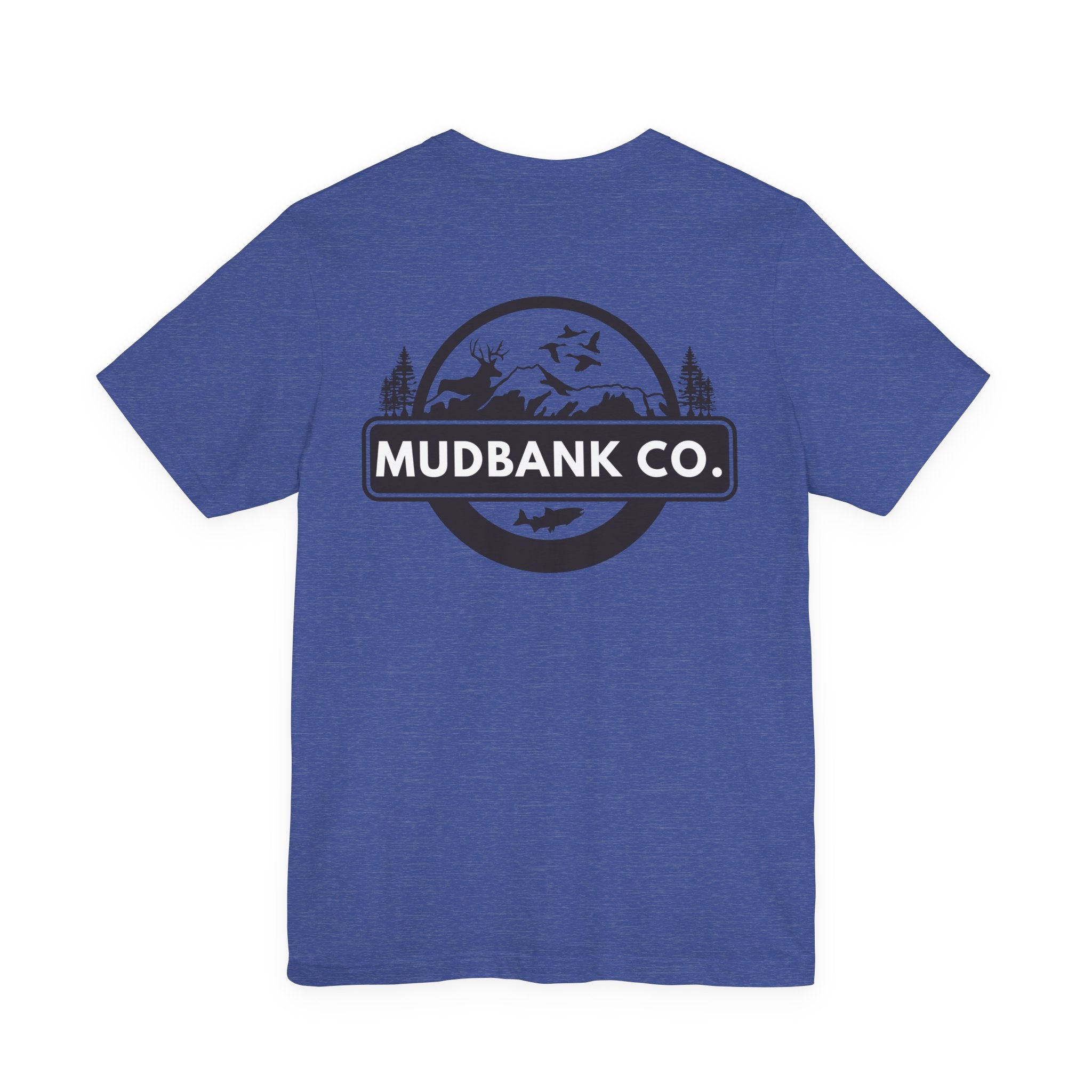 Mudbank Co. Logo T-Shirt | Southern Outdoors Graphic Tee | Country Lifestyle Shirt | Bella Canvas Unisex