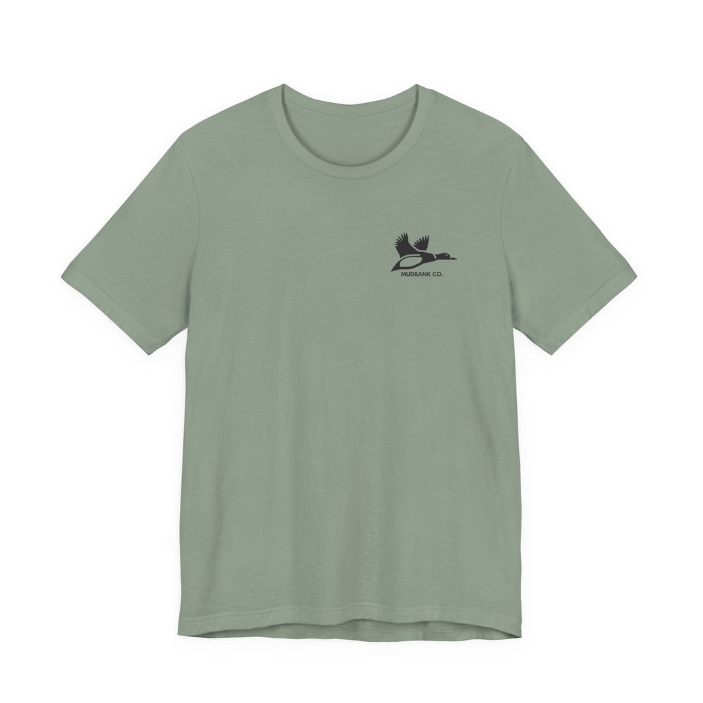 Mudbank Co. Hunting Dog T-Shirt | Duck Dog Graphic Tee | Southern Hunting & Outdoors Shirt | Bella Canvas