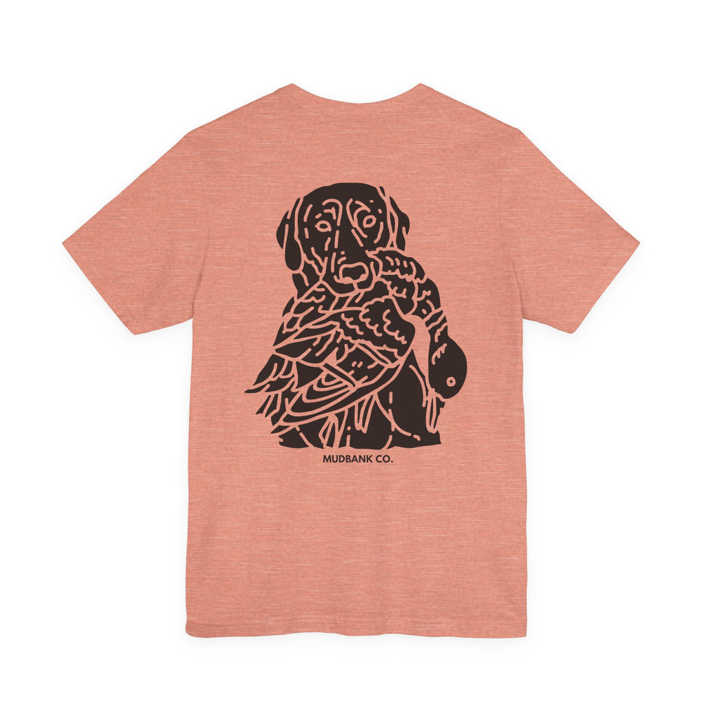 Mudbank Co. Hunting Dog T-Shirt | Duck Dog Graphic Tee | Southern Hunting & Outdoors Shirt | Bella Canvas