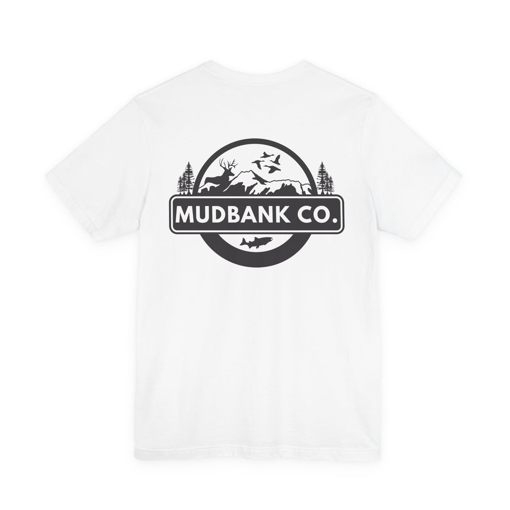 Mudbank Co. Logo T-Shirt | Southern Outdoors Graphic Tee | Country Lifestyle Shirt | Bella Canvas Unisex