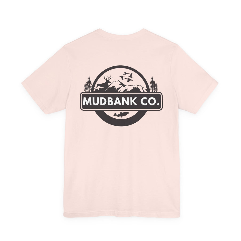 Mudbank Co. Logo T-Shirt | Southern Outdoors Graphic Tee | Country Lifestyle Shirt | Bella Canvas Unisex