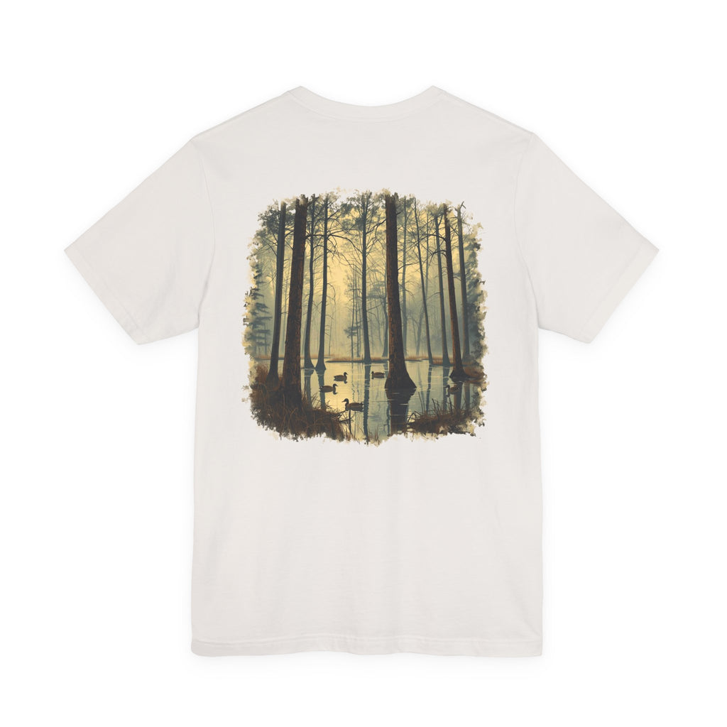 Cypress Swamp Scene T-Shirt | Vintage Florida Nature Tee | Outdoors Graphic Shirt | Bella Canvas Unisex