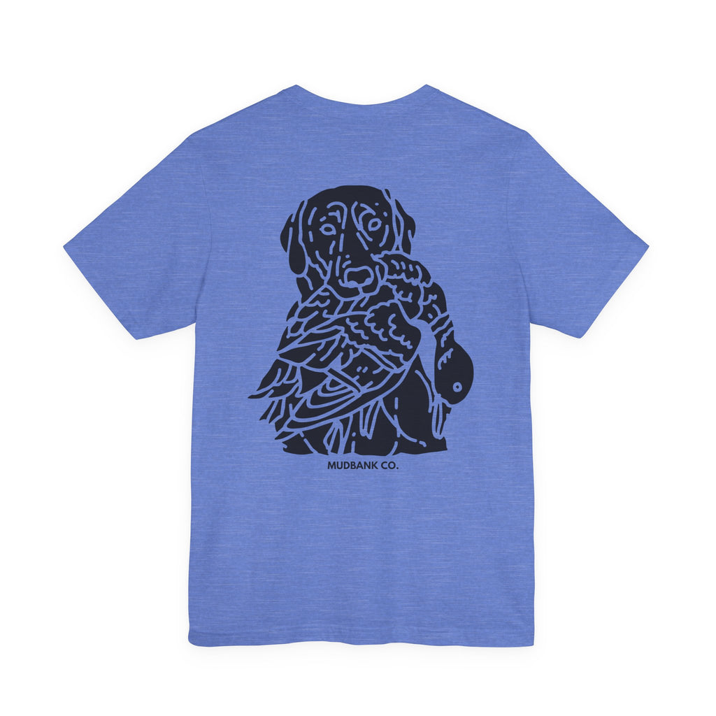 Mudbank Co. Hunting Dog T-Shirt | Duck Dog Graphic Tee | Southern Hunting & Outdoors Shirt | Bella Canvas