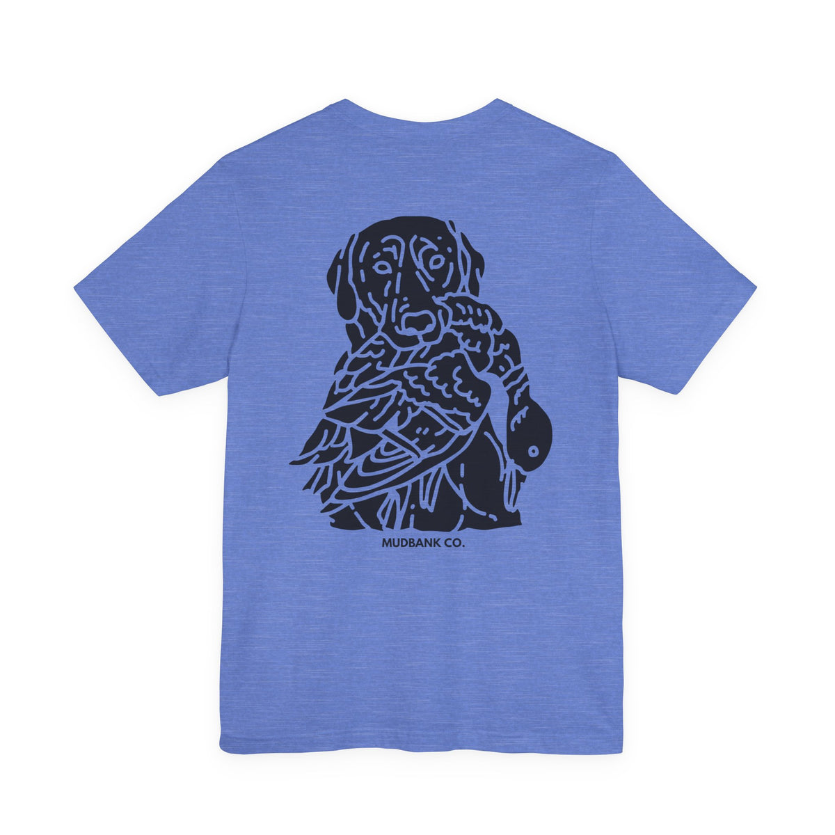 Mudbank Co. Hunting Dog T-Shirt | Duck Dog Graphic Tee | Southern Hunting & Outdoors Shirt | Bella Canvas
