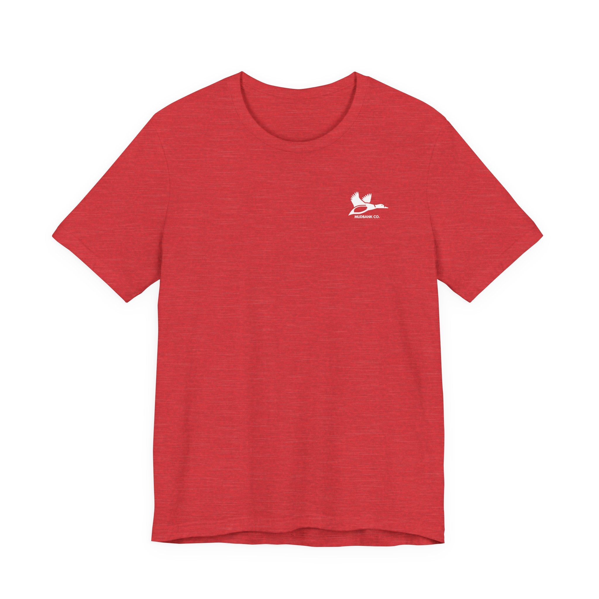 Mudbank Co. Antler Logo T-Shirt | Southern Outdoors Graphic Tee | Hunting & Country Lifestyle | Bella Canvas Unisex