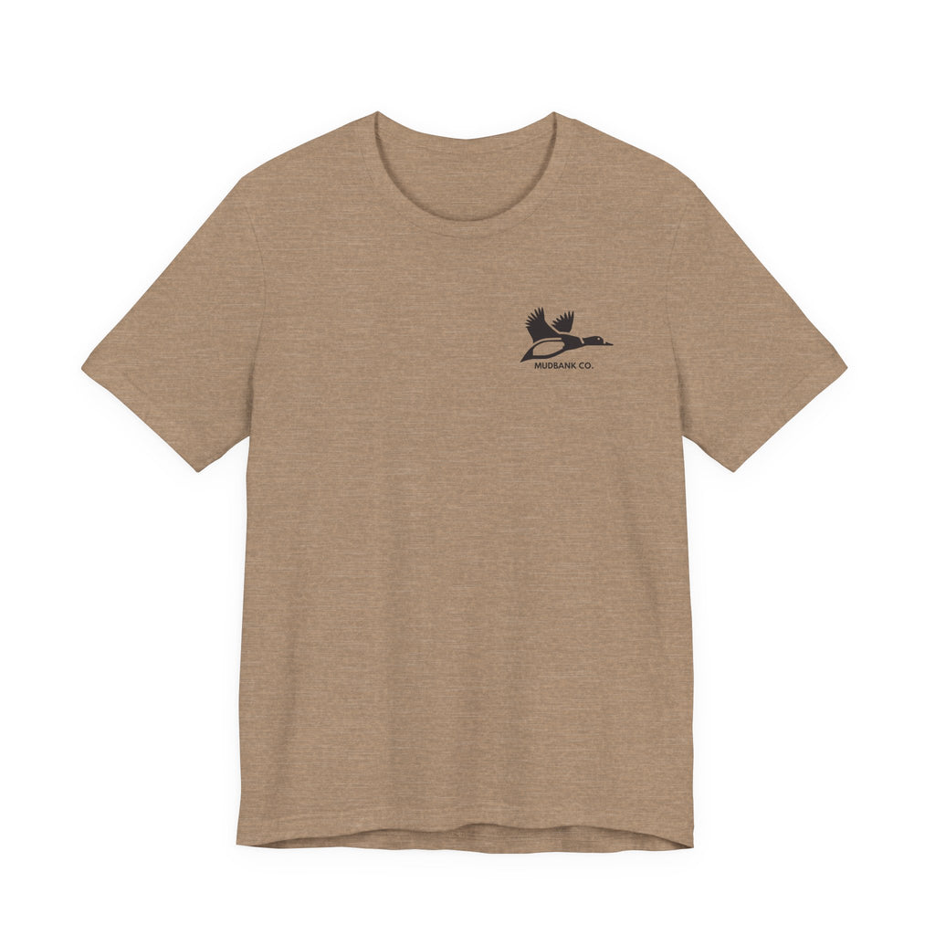 Mudbank Co. Logo T-Shirt | Southern Outdoors Graphic Tee | Country Lifestyle Shirt | Bella Canvas Unisex