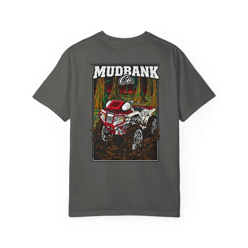 ATV Mudbike Graphic T-Shirt — "Mudbank Co." Off-Road Adventure Tee