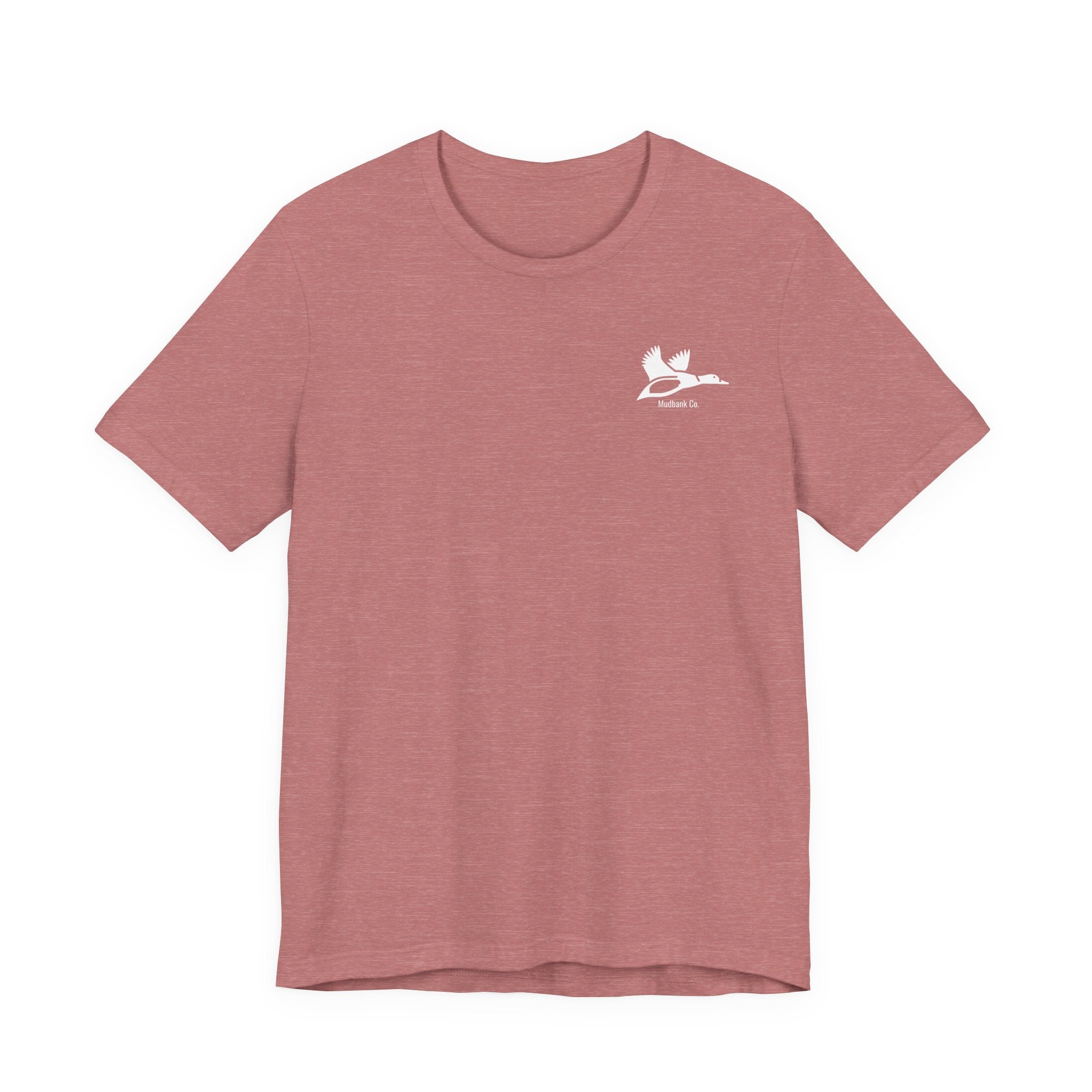 Mudbank Co. Duck Hunt Graphic Tee – Outdoor Marsh Scene Back Print Shirt