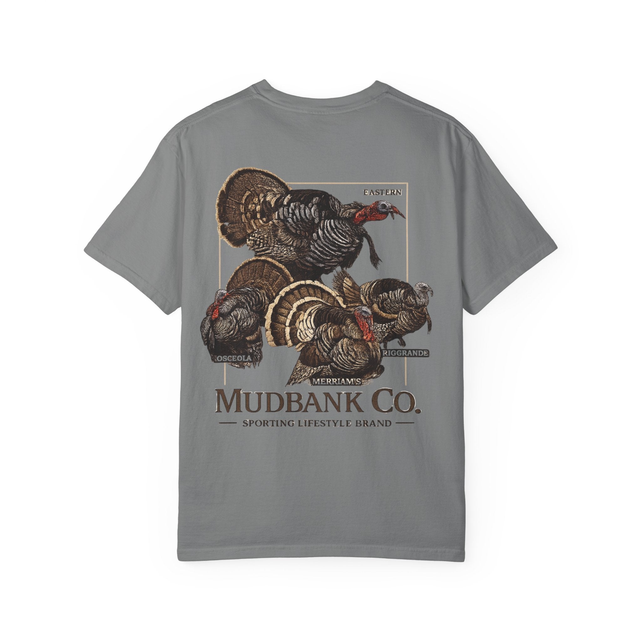 Mudbank Co. Turkey T-Shirt — Vintage Sporting Turkey Hunting Tee