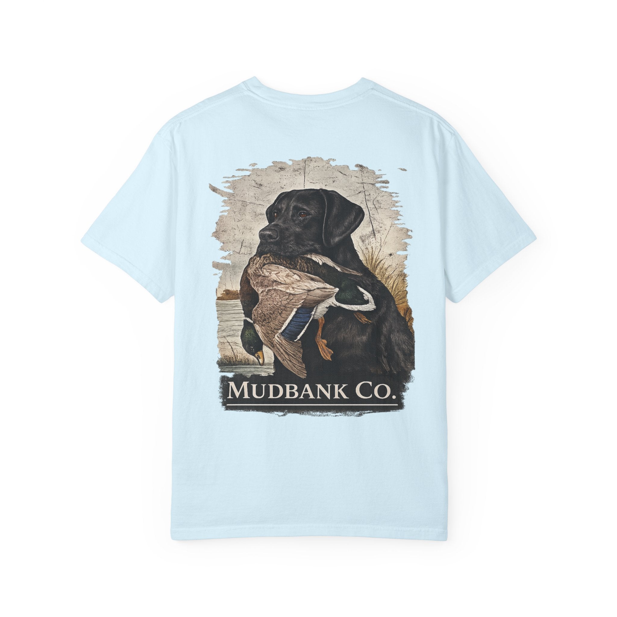 Mudbank Co. Black Lab & Duck Graphic T-Shirt