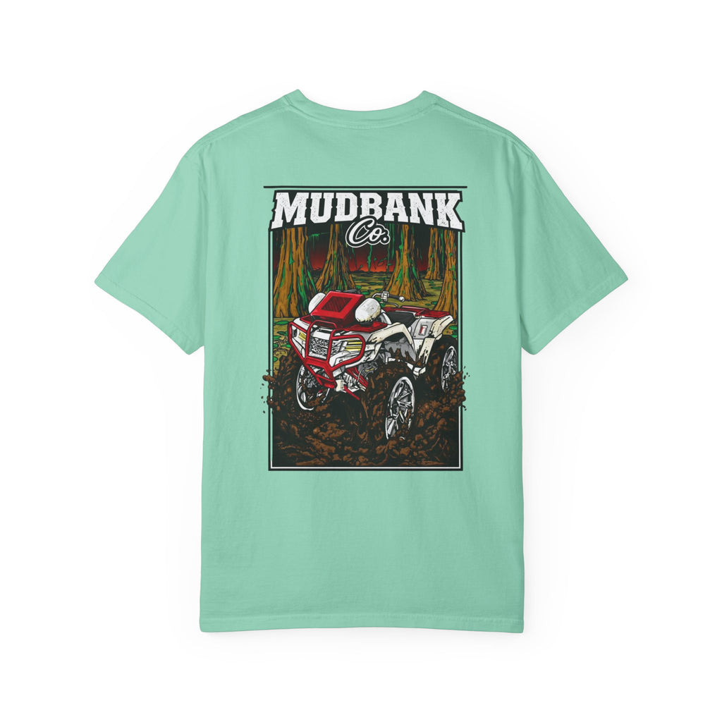 ATV Mudbike Graphic T-Shirt — "Mudbank Co." Off-Road Adventure Tee