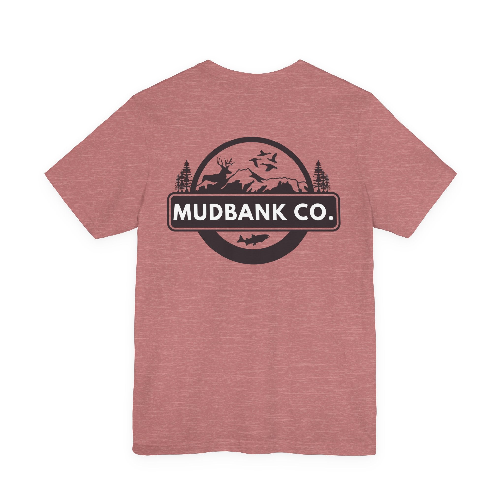 Mudbank Co. Logo T-Shirt | Southern Outdoors Graphic Tee | Country Lifestyle Shirt | Bella Canvas Unisex