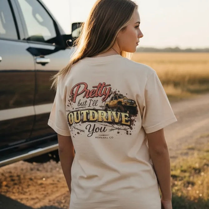 Pretty But I’ll Outdrive You Tee – Mudbank Co.