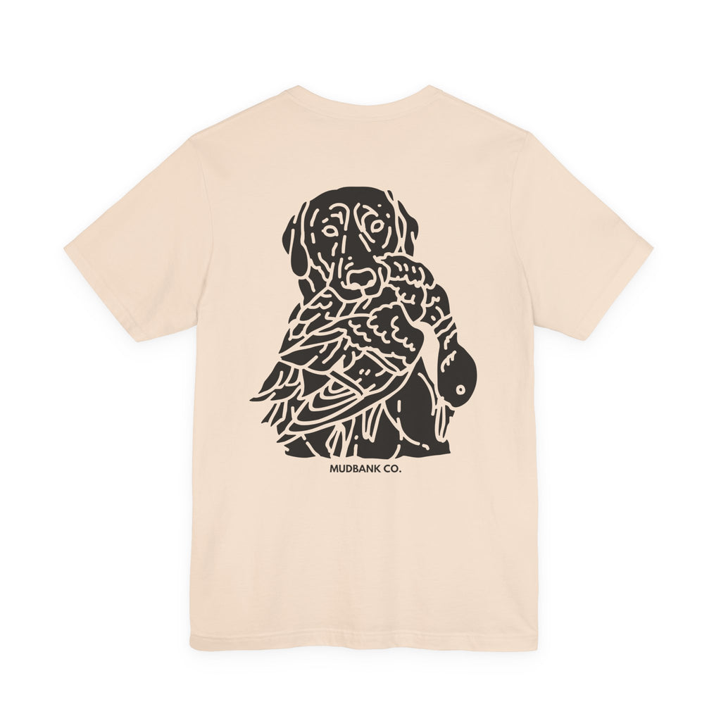 Mudbank Co. Hunting Dog T-Shirt | Duck Dog Graphic Tee | Southern Hunting & Outdoors Shirt | Bella Canvas