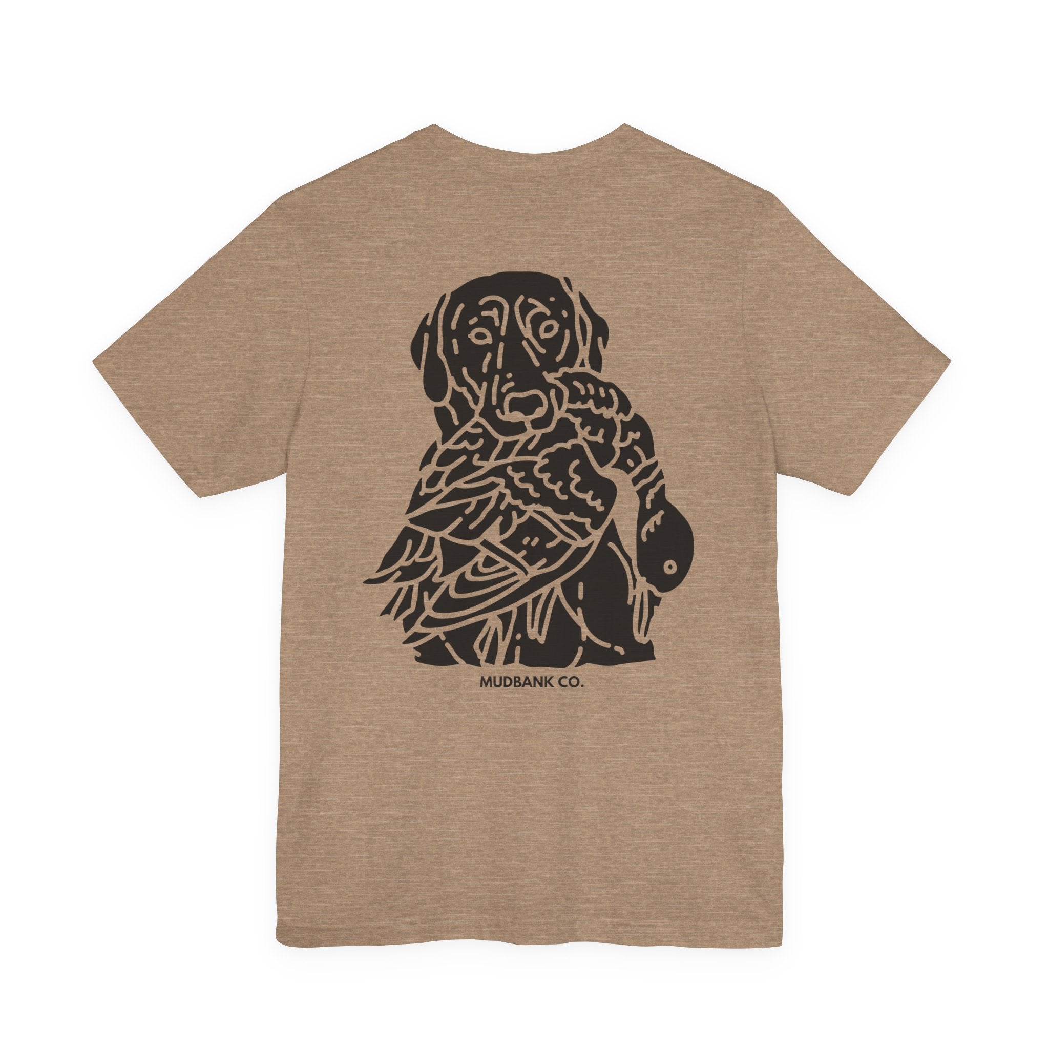 Mudbank Co. Hunting Dog T-Shirt | Duck Dog Graphic Tee | Southern Hunting & Outdoors Shirt | Bella Canvas