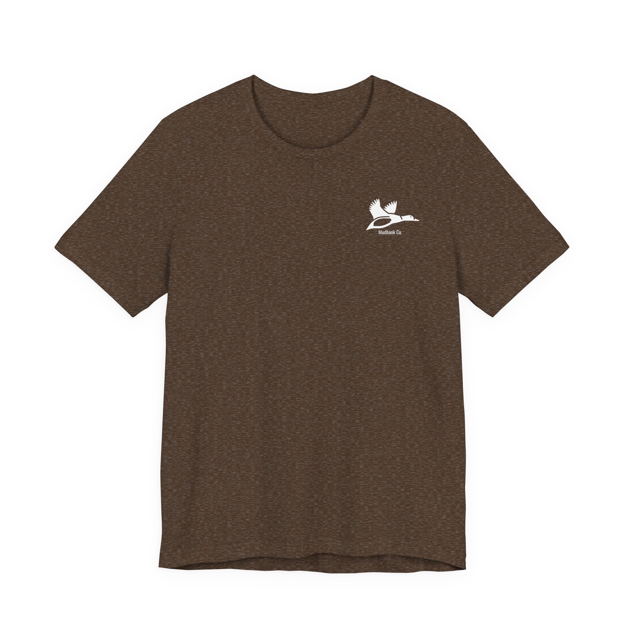 Mudbank Co. Duck Hunt Graphic Tee – Outdoor Marsh Scene Back Print Shirt