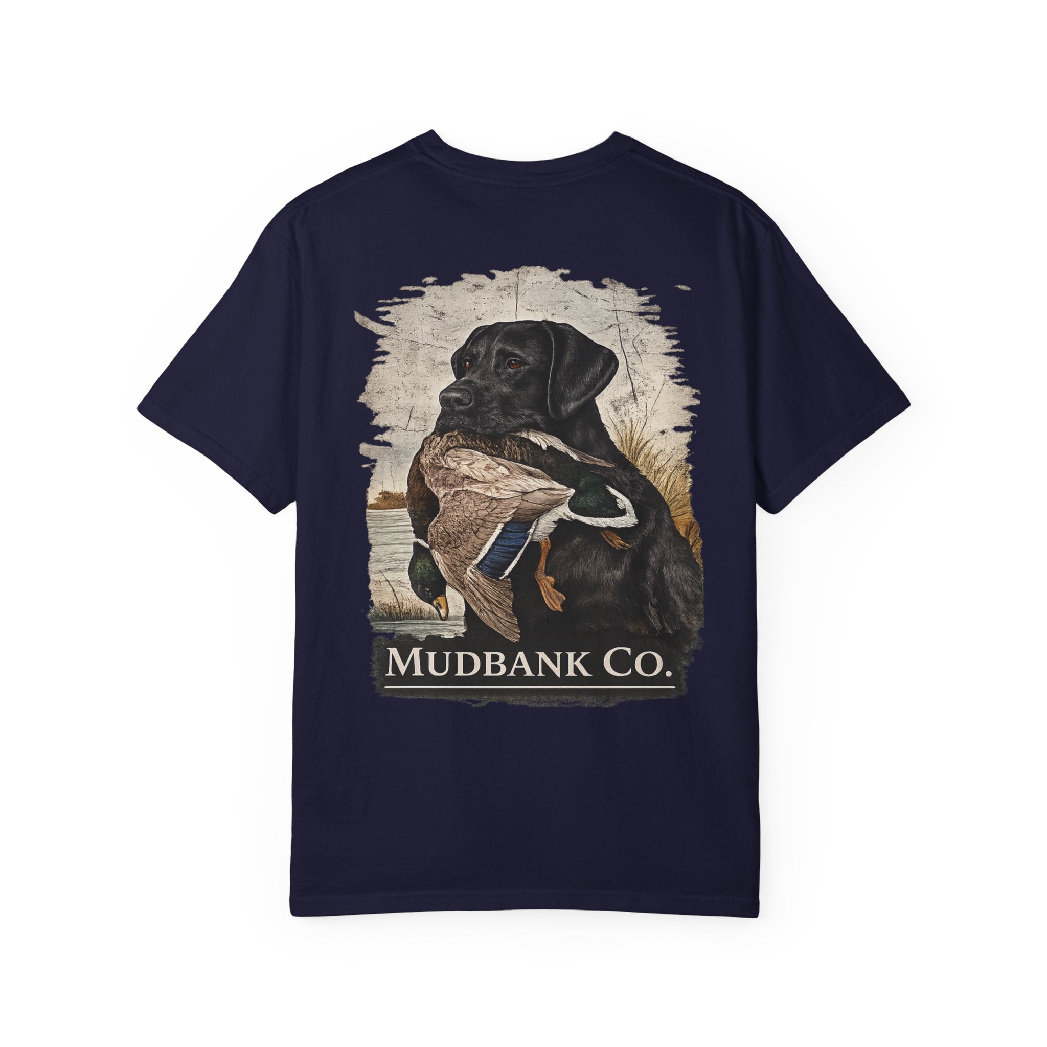 Mudbank Co. Black Lab & Duck Graphic T-Shirt