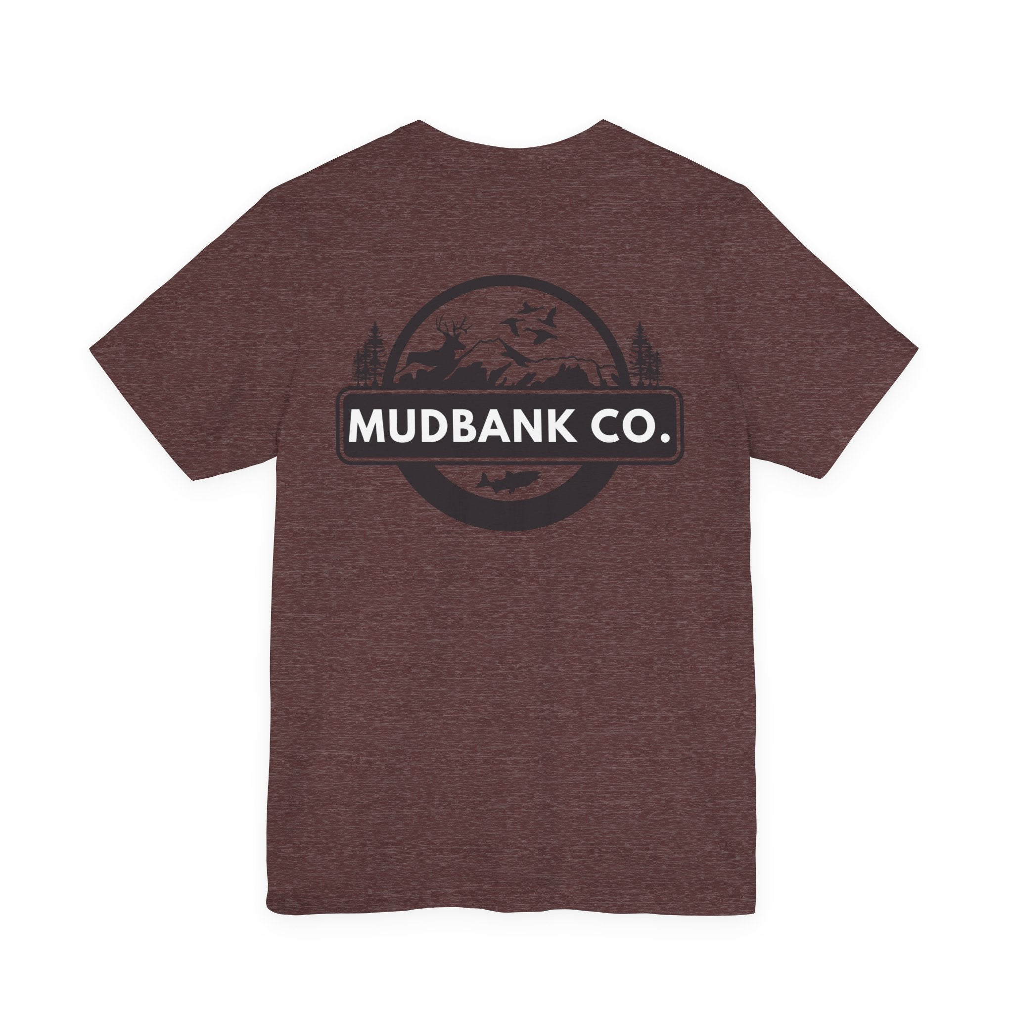 Mudbank Co. Logo T-Shirt | Southern Outdoors Graphic Tee | Country Lifestyle Shirt | Bella Canvas Unisex