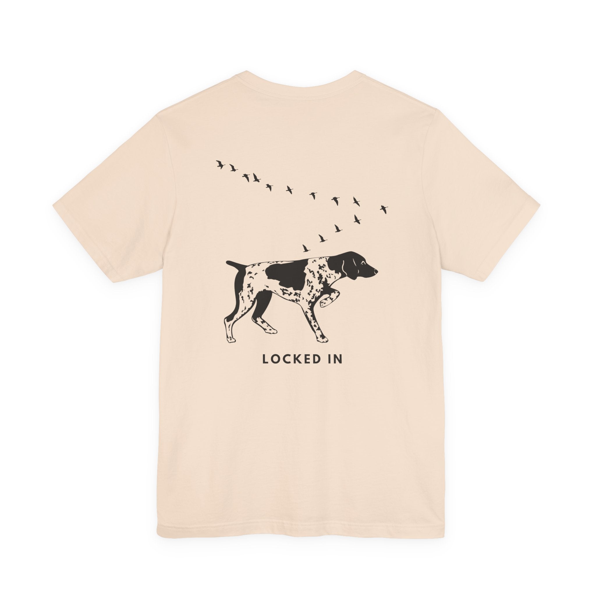 Mudbank Co. Bird Dog T-Shirt | Hunting Dog Graphic Tee | Southern Outdoors Lifestyle Shirt | Bella Canvas Unisex