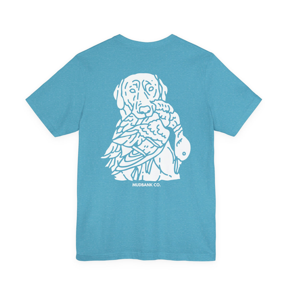 Mudbank Co. Hunting Dog T-Shirt | Duck Dog Graphic Tee | Southern Hunting & Outdoors Shirt | Bella Canvas