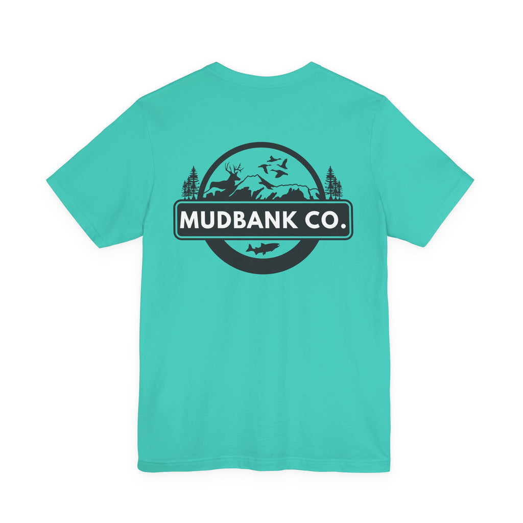 Mudbank Co. Logo T-Shirt | Southern Outdoors Graphic Tee | Country Lifestyle Shirt | Bella Canvas Unisex