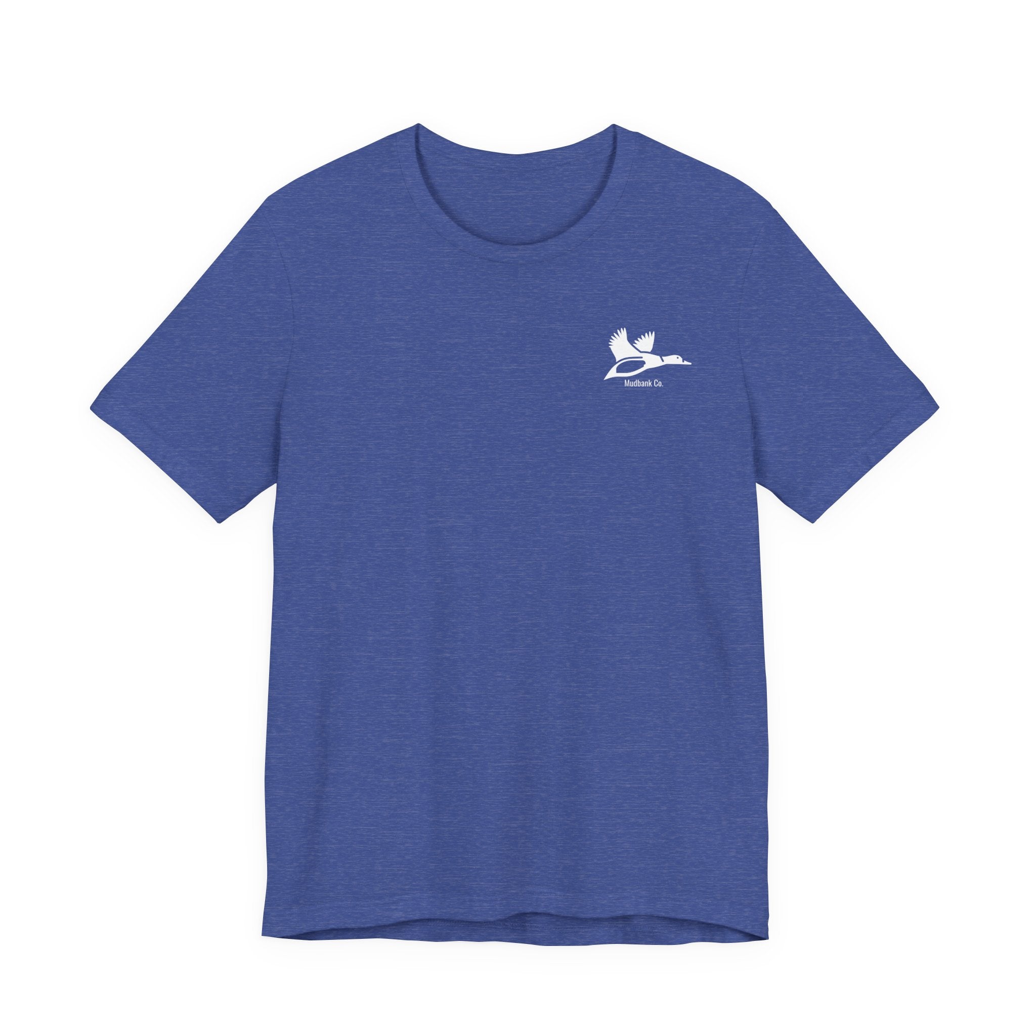 Mudbank Co. Duck Hunt Graphic Tee – Outdoor Marsh Scene Back Print Shirt