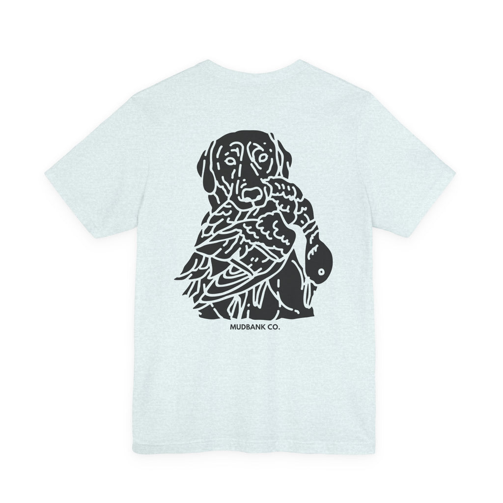 Mudbank Co. Hunting Dog T-Shirt | Duck Dog Graphic Tee | Southern Hunting & Outdoors Shirt | Bella Canvas