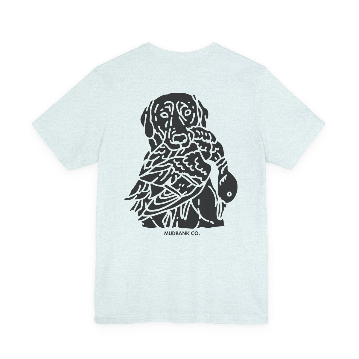 Mudbank Co. Hunting Dog T-Shirt | Duck Dog Graphic Tee | Southern Hunting & Outdoors Shirt | Bella Canvas