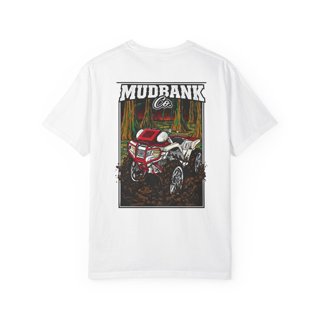 ATV Mudbike Graphic T-Shirt — "Mudbank Co." Off-Road Adventure Tee