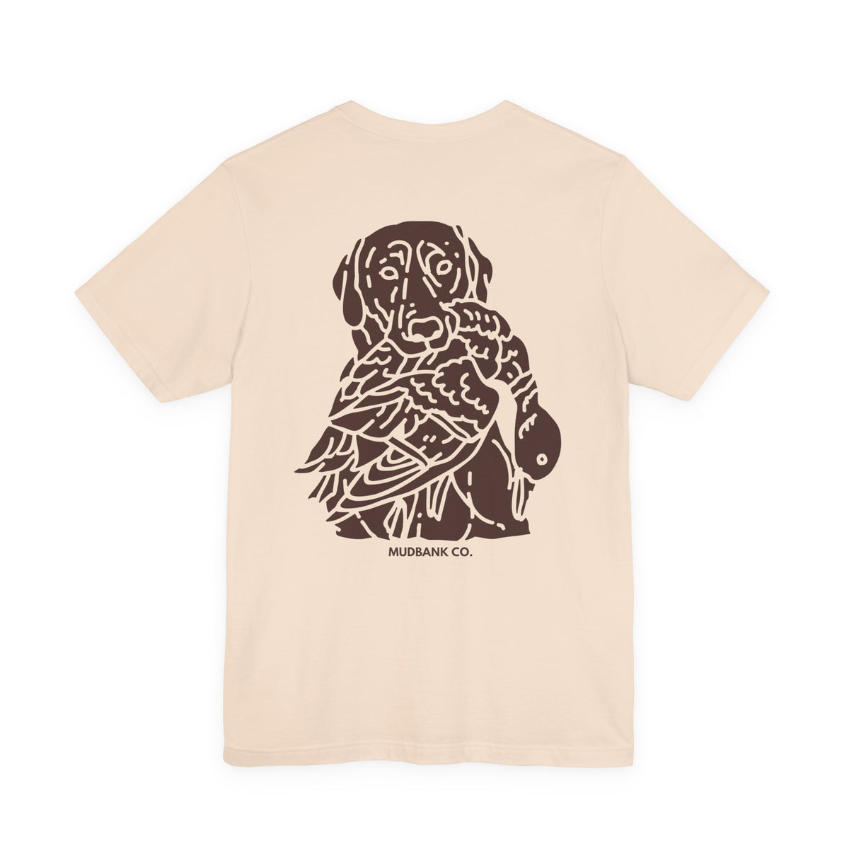 Mudbank Co. Hunting Dog T-Shirt | Duck Dog Graphic Tee | Southern Hunting & Outdoors Shirt | Bella Canvas