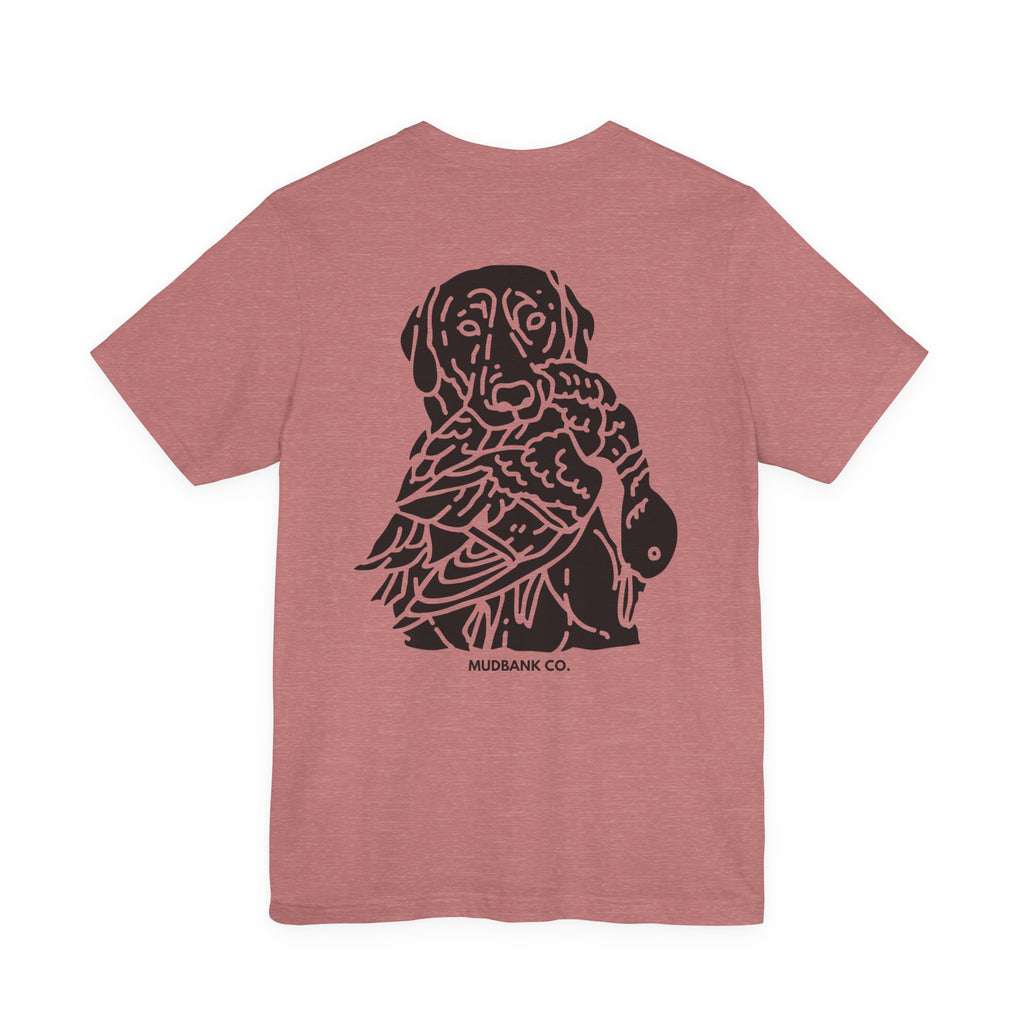 Mudbank Co. Hunting Dog T-Shirt | Duck Dog Graphic Tee | Southern Hunting & Outdoors Shirt | Bella Canvas