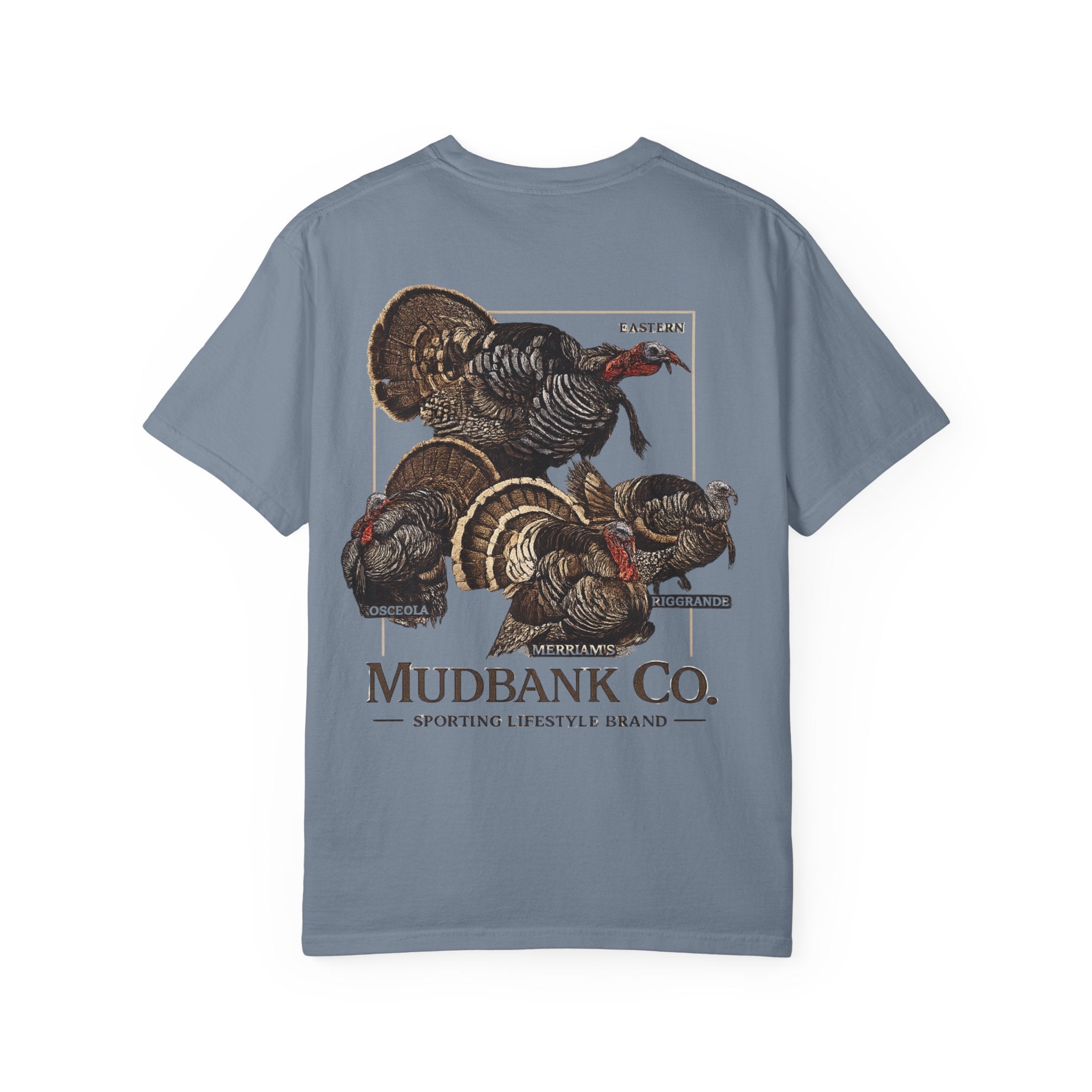 Mudbank Co. Turkey T-Shirt — Vintage Sporting Turkey Hunting Tee